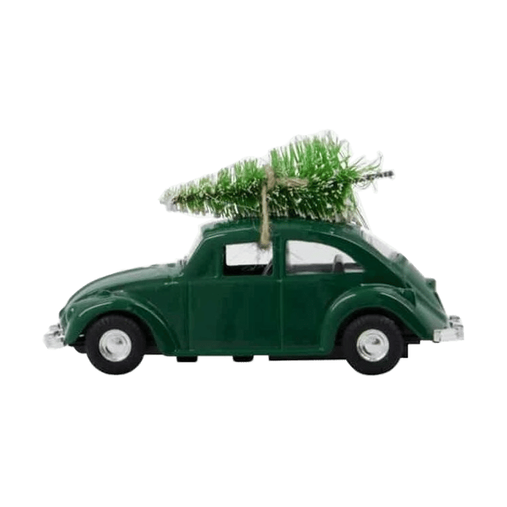 Decoración de Navidad MINI Xmas car - Verde - House Doctor