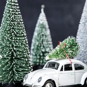 Decoración de Navidad Xmas car - blanco - House Doctor