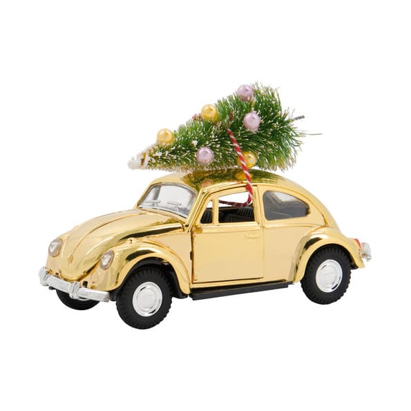 Decoración de Navidad Xmas car, Oro House Doctor