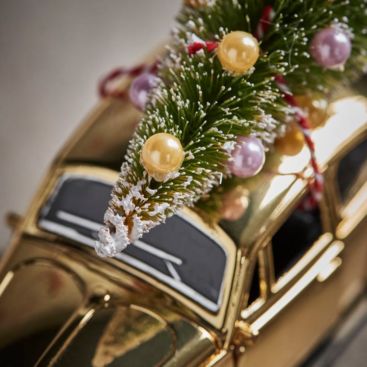 Decoración de Navidad Xmas car, Oro House Doctor