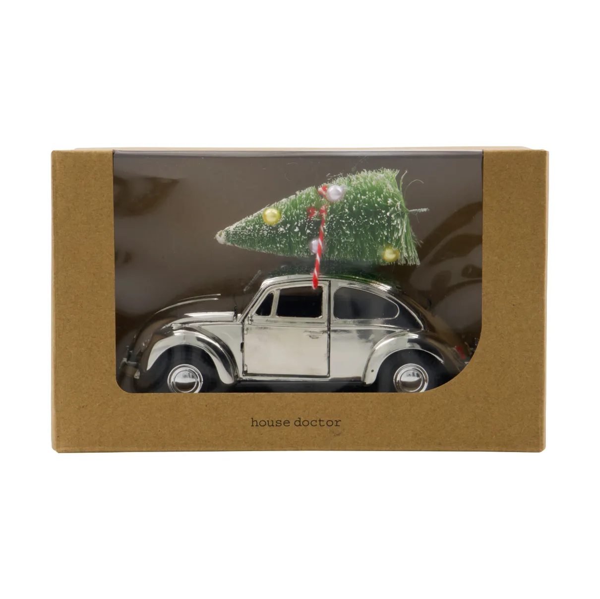 Decoración de Navidad Xmas car, Plata House Doctor