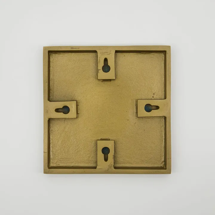 Decoración de pared List, 4-pack - Latón antiguo - House Doctor