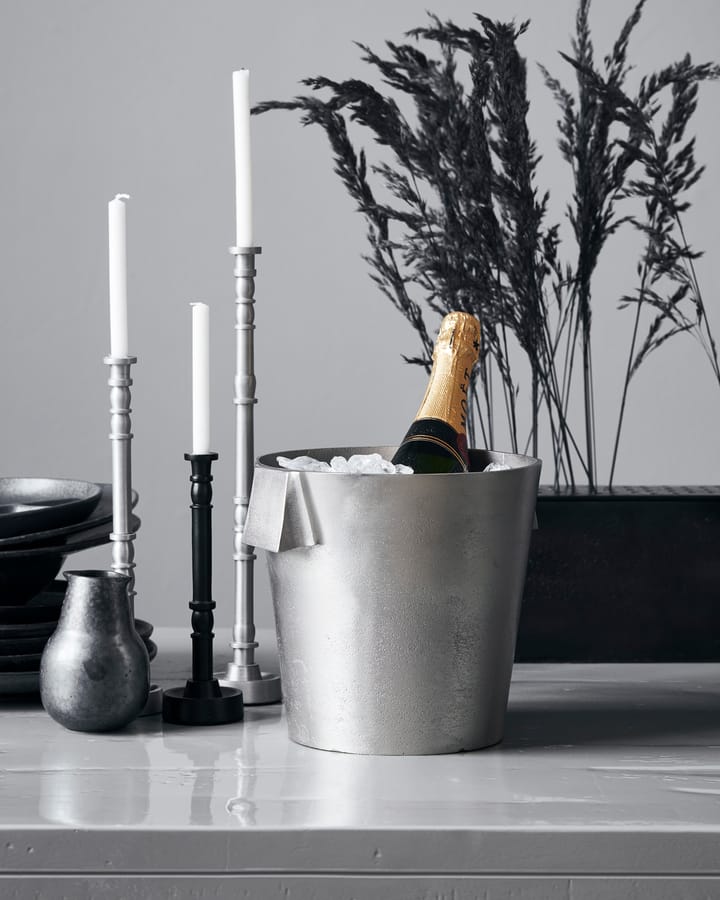 Enfriador de botellas Buck Ø22 cm, plata cepillada House Doctor