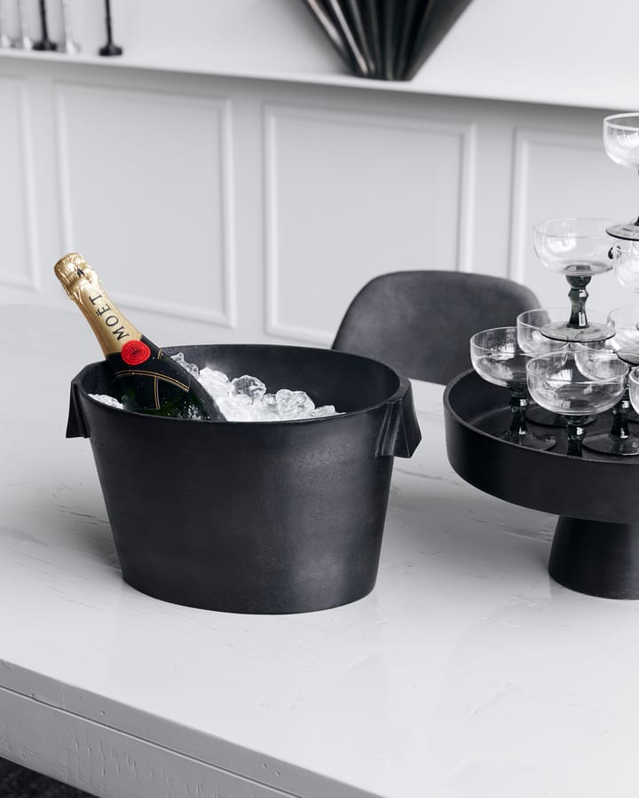 Enfriador de botellas Buck 22x32 cm, Browned brass House Doctor