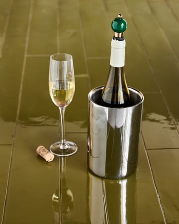 Enfriador de vino Kett  Ø12,5x18 cm - Acabado plateado - House Doctor
