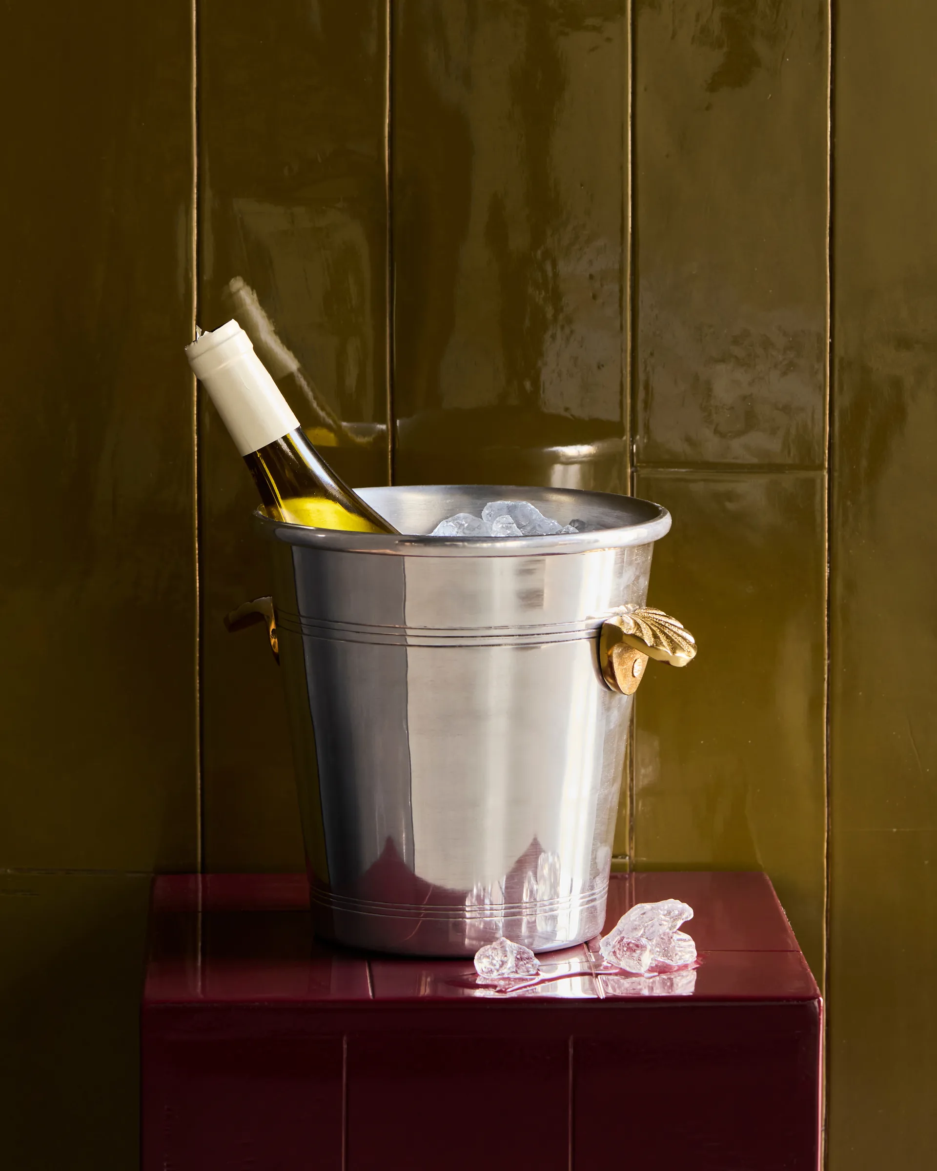 Enfriador de vino Vind, Acabado en plata antigua House Doctor