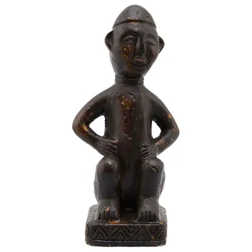 Escultura Figure 19 cm - negro - House Doctor