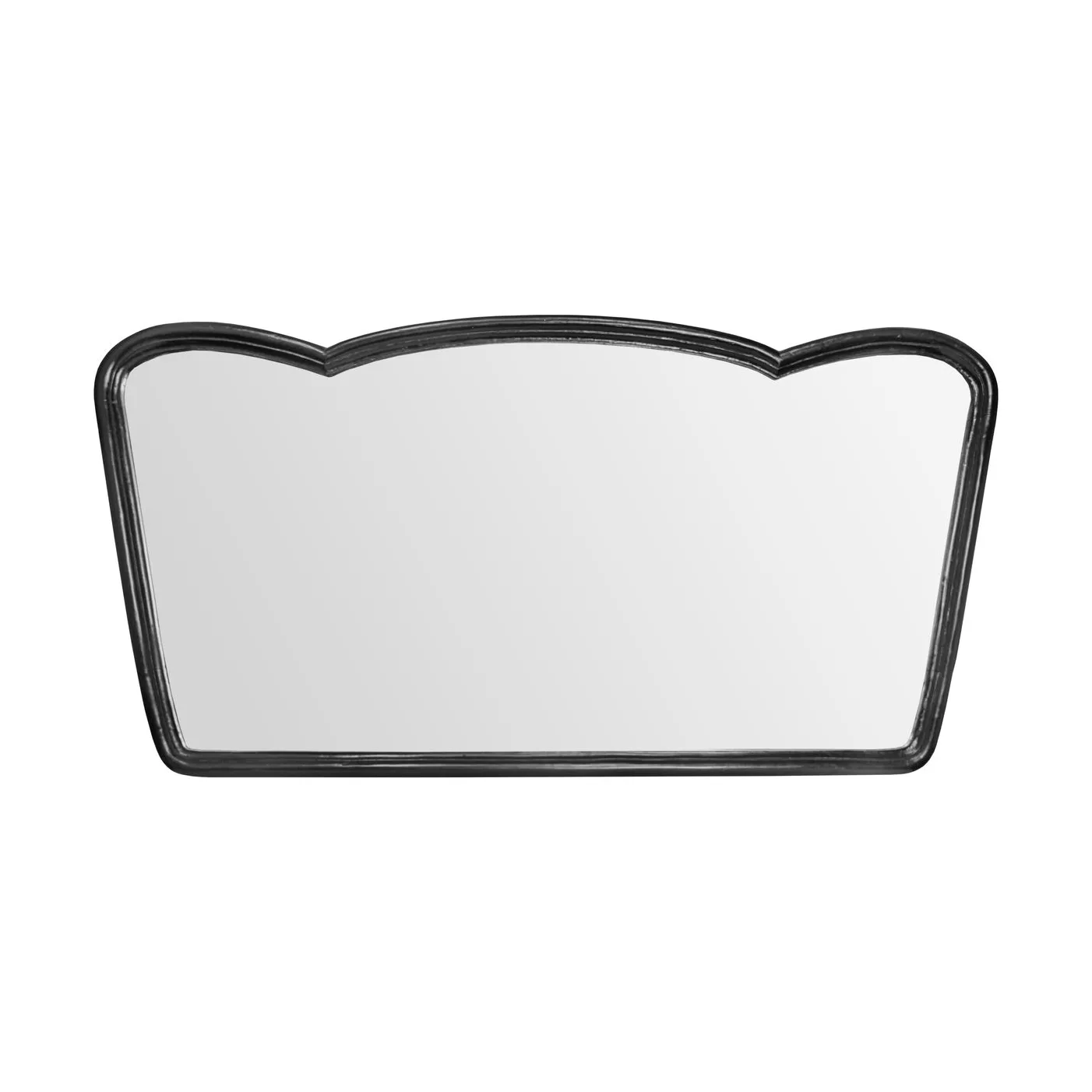 Espejo de pared Jamp, Negro, 127x65 cm House Doctor