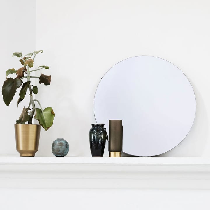 Espejo de pared Walls Ø50 cm, transparente House Doctor