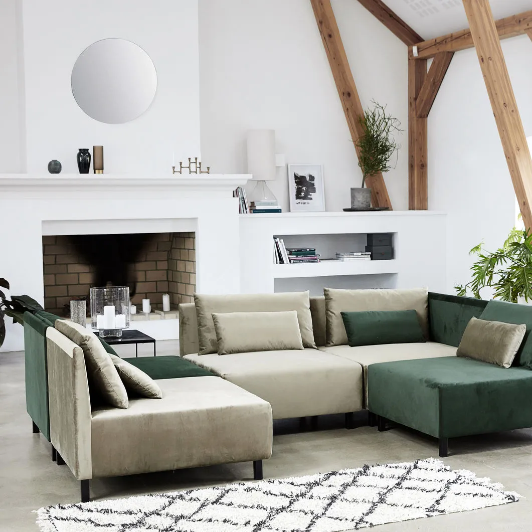 Espejo Walls Ø 80 cm, transparente House Doctor