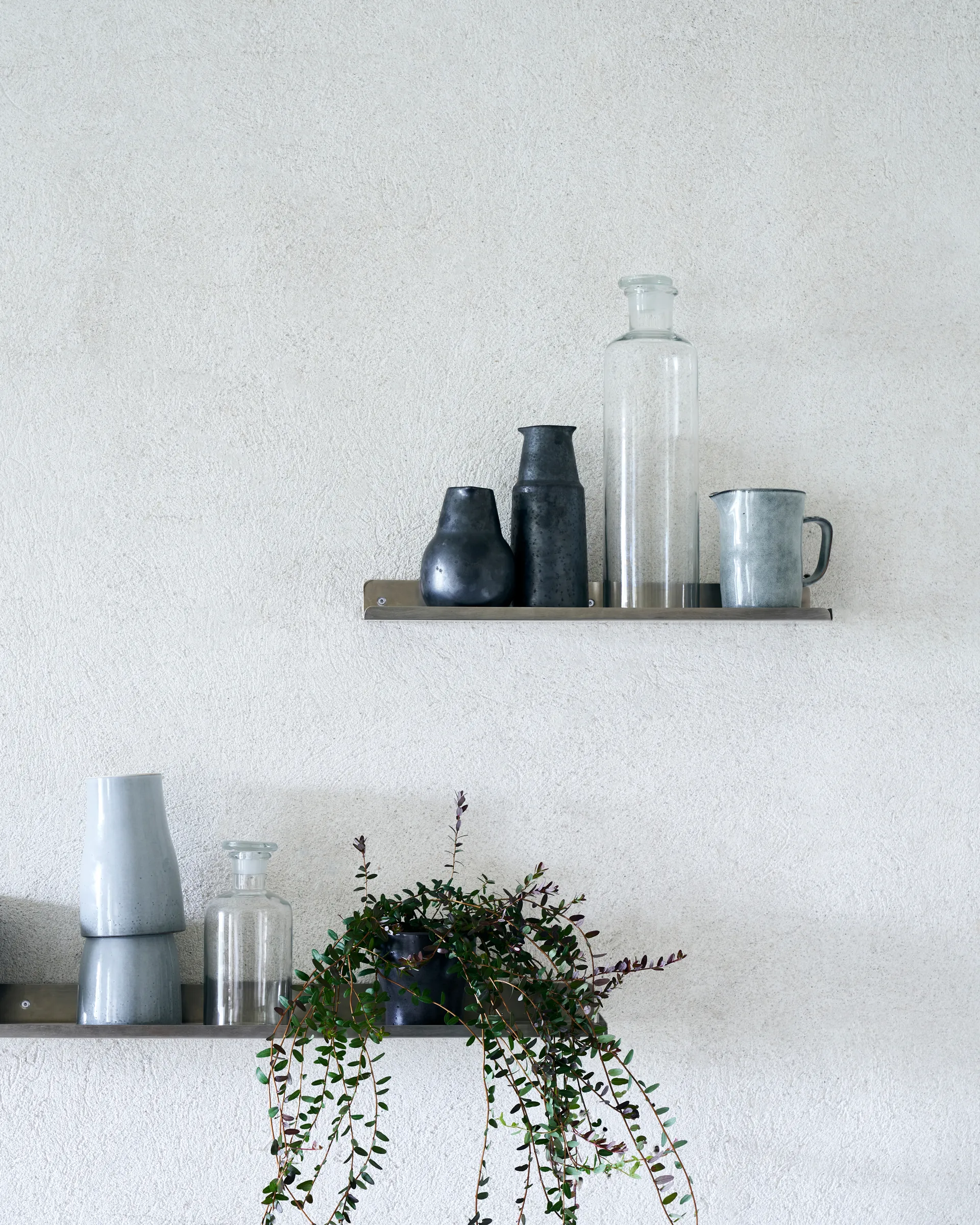 Estante Ledge 43 cm, Plata cepillada House Doctor