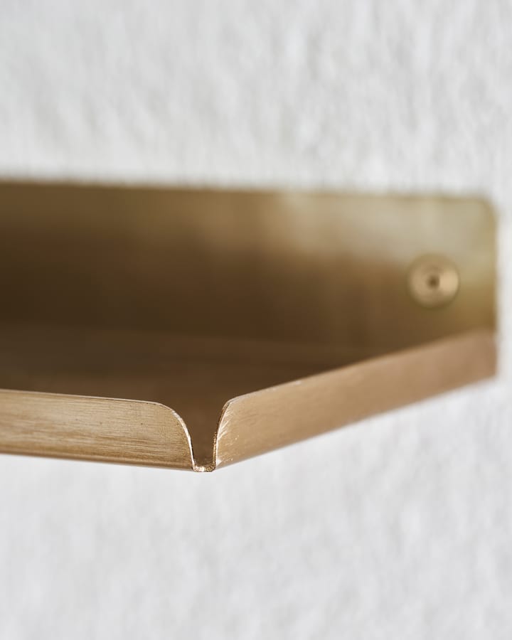 Estantería Ledge 80 cm, latón House Doctor