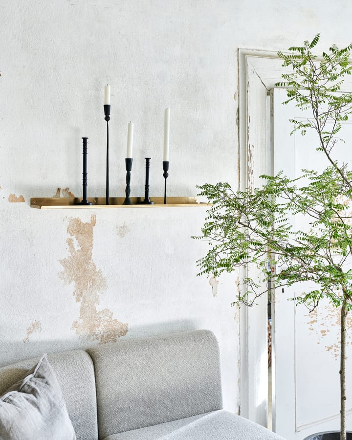 Estantería Ledge 80 cm, latón House Doctor