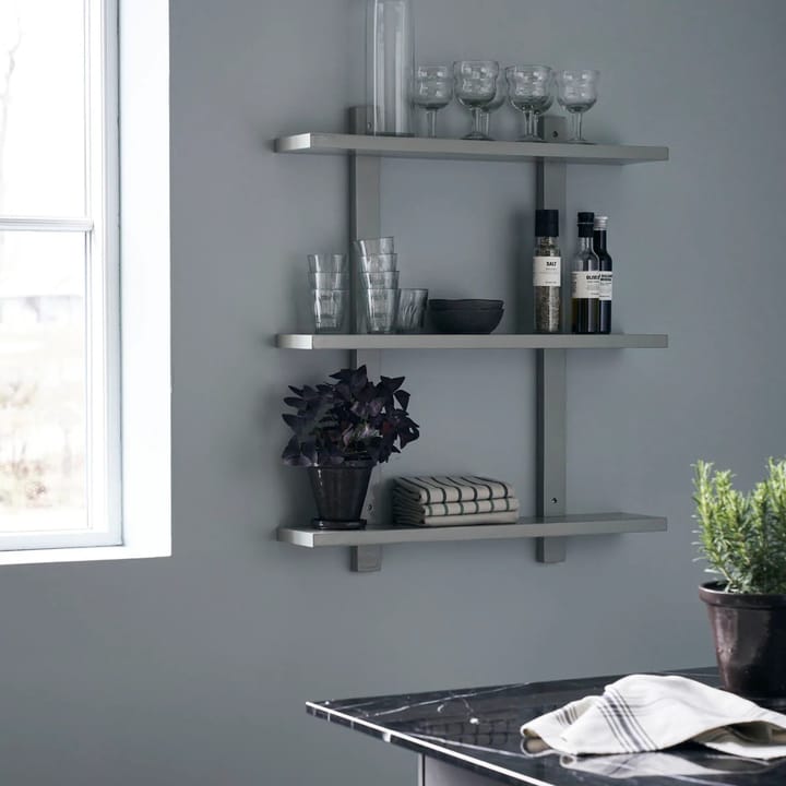 Estantería Sheo gris, 3 estantes House Doctor