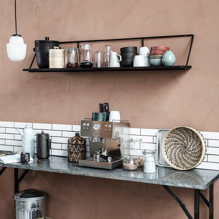 Estantería Wired 130 cm, negro House Doctor