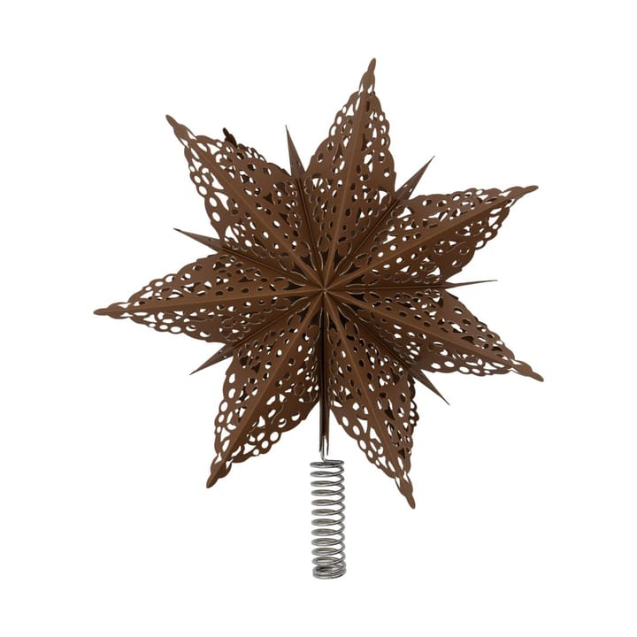 Estrella para árbol Clip Ø30 cm - Marrón - House Doctor