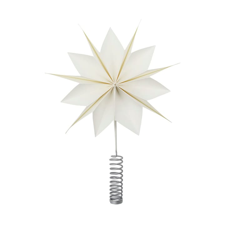 Estrella para árbol de navidad Capella Ø25 cm, Blanco House Doctor