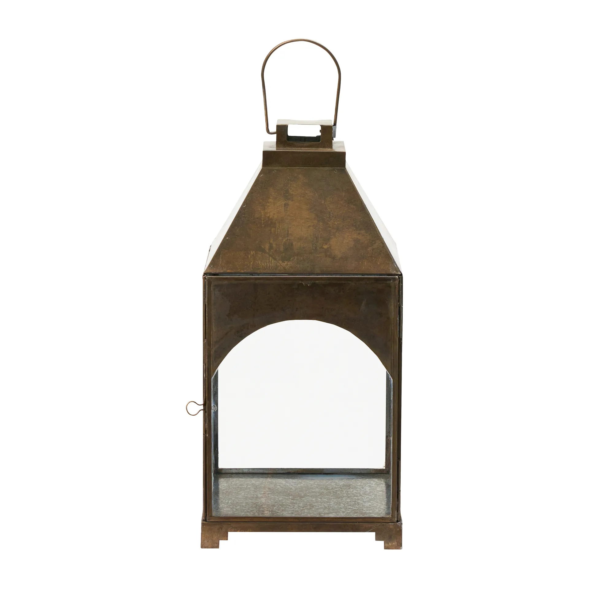 Farol para velas Arch latón antiguo, 38 cm House Doctor