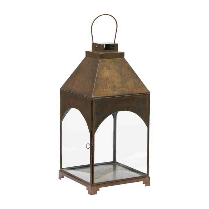 Farol para velas Arch latón antiguo, 38 cm House Doctor