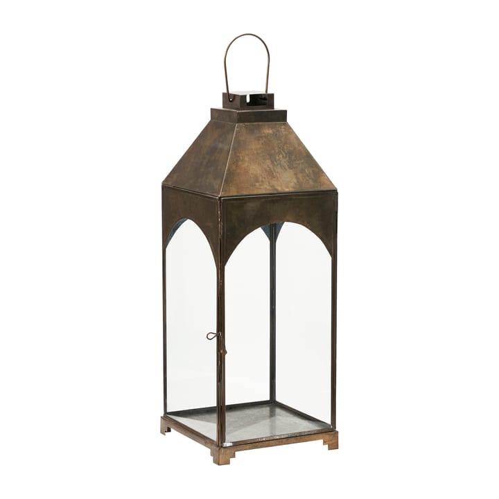 Farol para velas Arch latón antiguo, 48 cm House Doctor