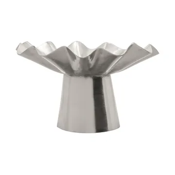 Flood cuenco decorativo - Acabado en plata, Ø22x14 cm - House Doctor