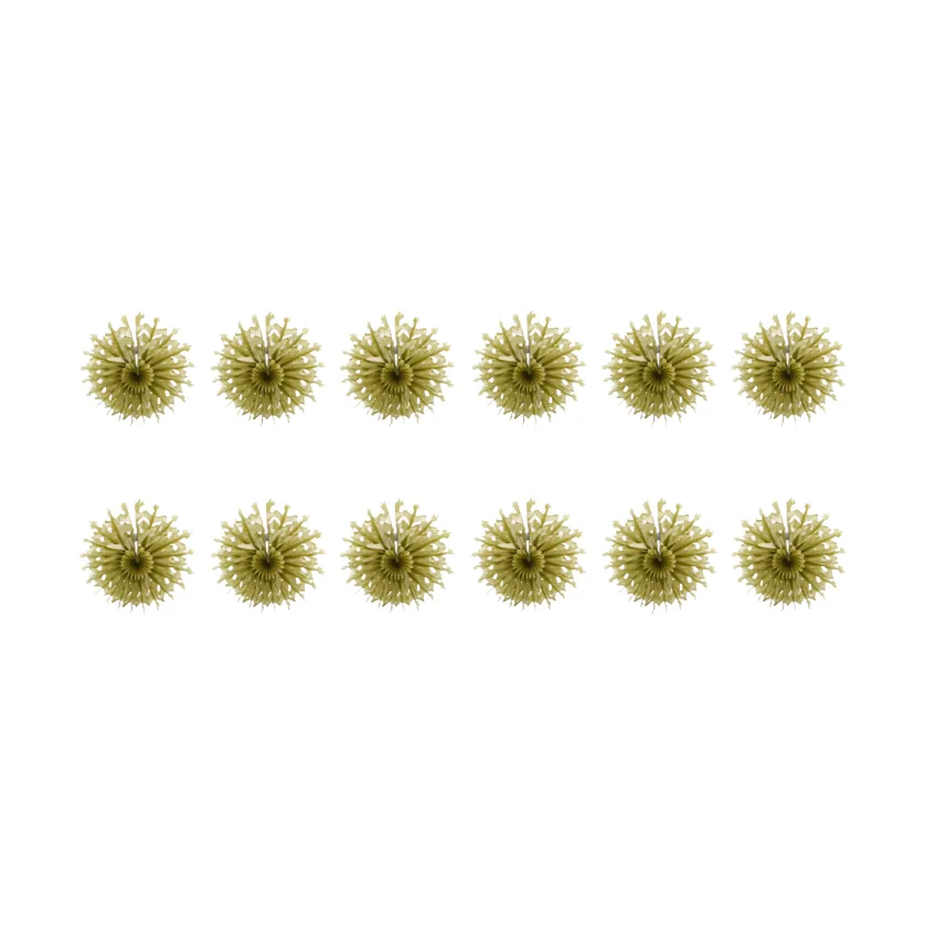 Fold estrellas de papel 12-pack, Dorado House Doctor