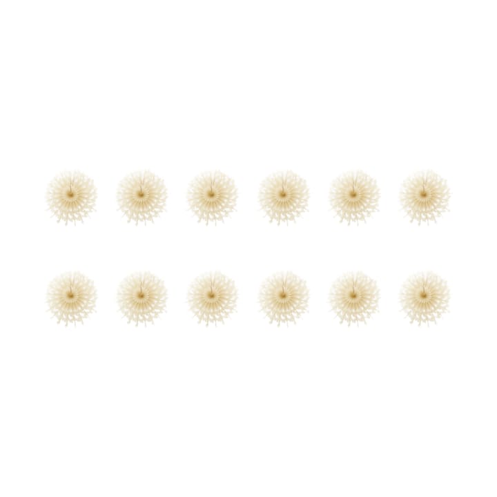 Fold estrellas de papel 12-pack - Marfil - House Doctor