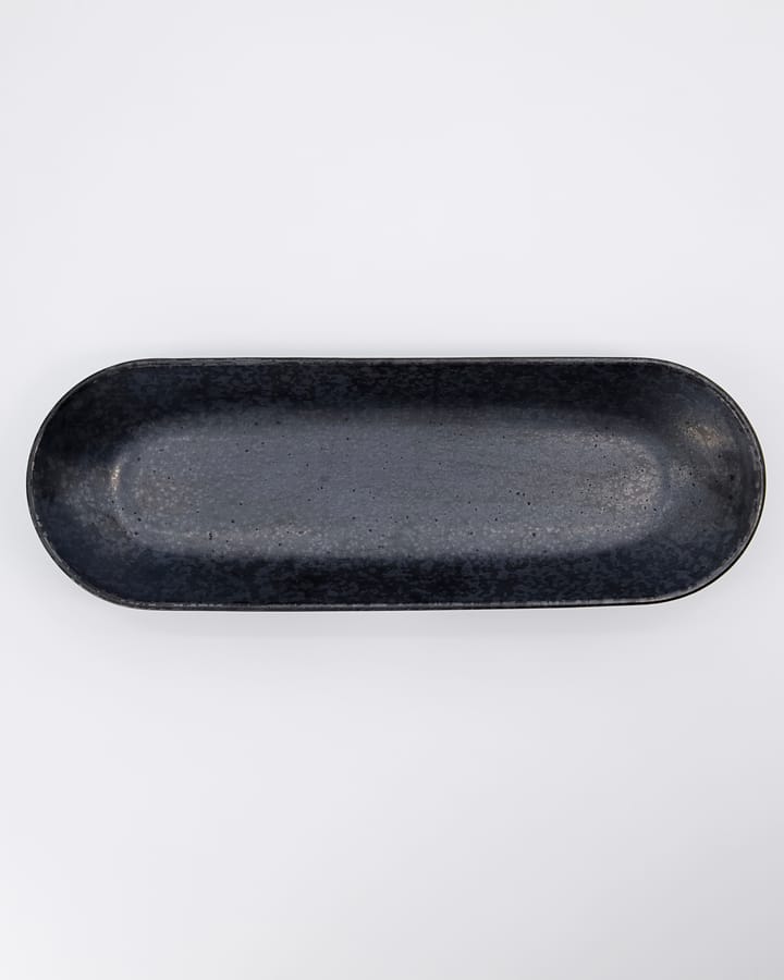 Fuente de servir Pion 12x35 cm, negro-marrón House Doctor