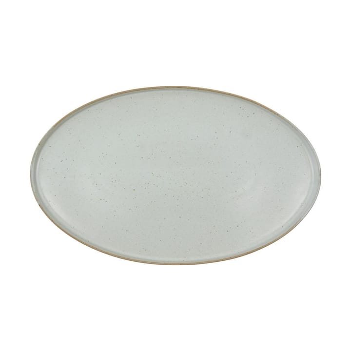 Fuente de servir Pion 19,6x31 cm - Gris-blanco - House Doctor