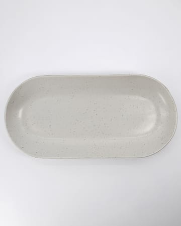 Fuente de servir Pion 19x38 cm - gris-blanco - House Doctor