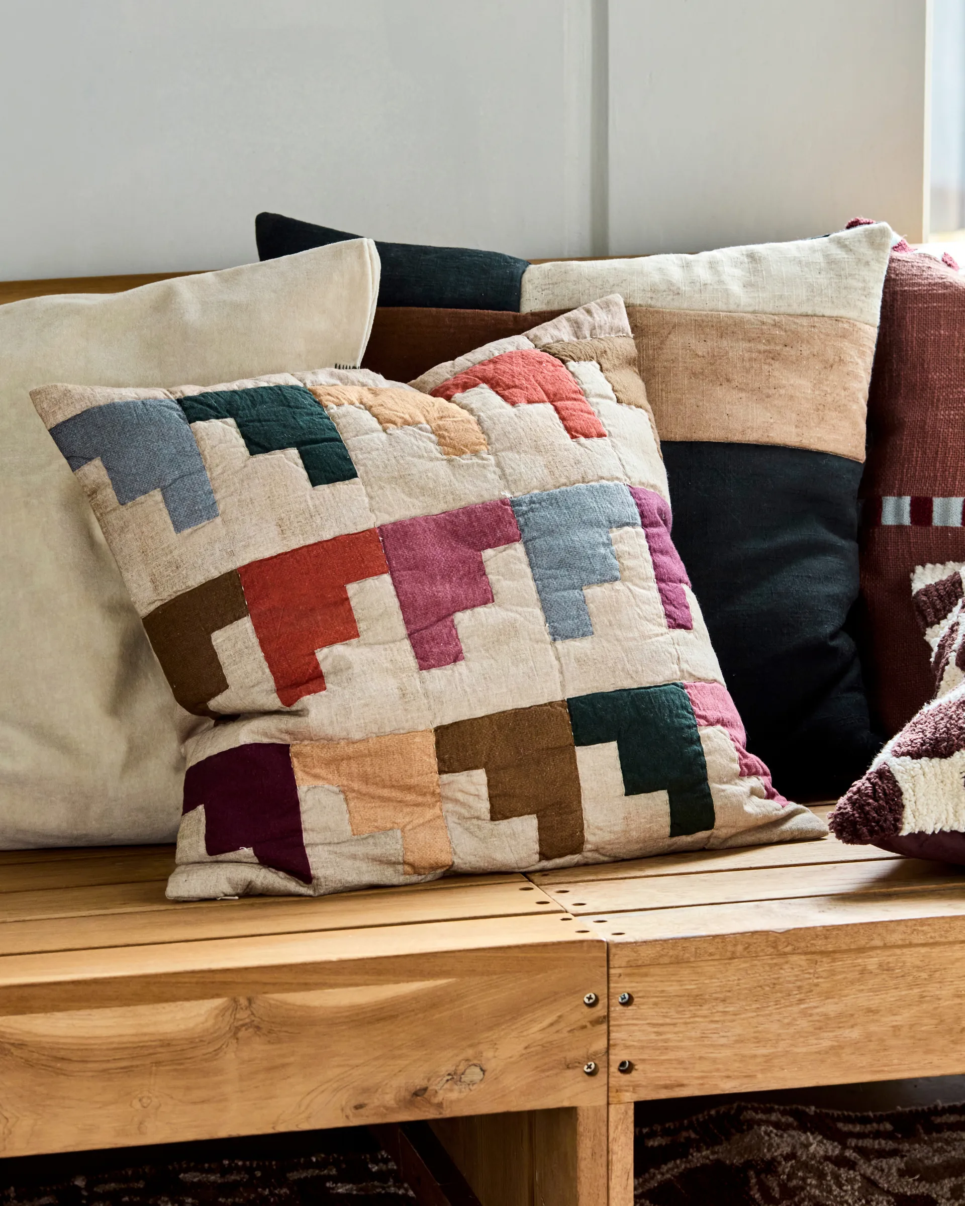 Funda de cojín Block 50x50 cm, Multicolor House Doctor