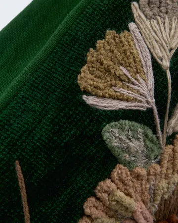 Funda de cojín Bota - Verde-rosa, 50x50 cm - House Doctor