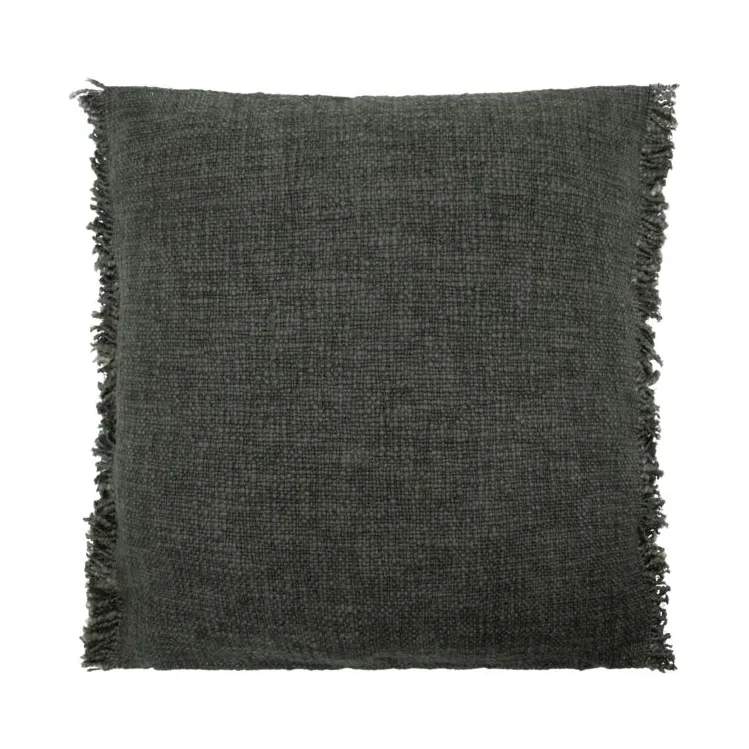 Funda de cojín Pava 50x50 cm, Verde oscuro House Doctor