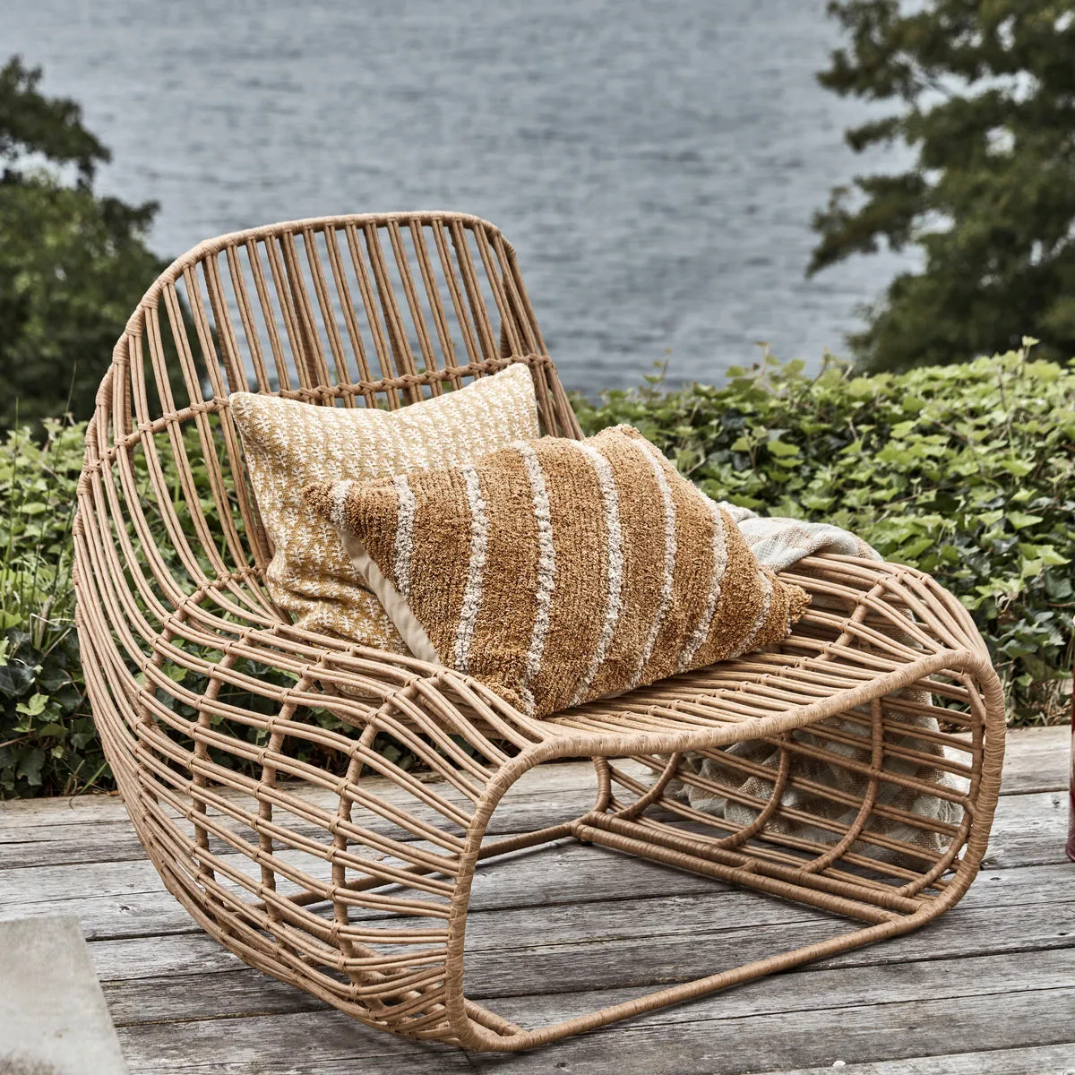 Funda de cojín Pilu 40x60 cm, Naranja House Doctor