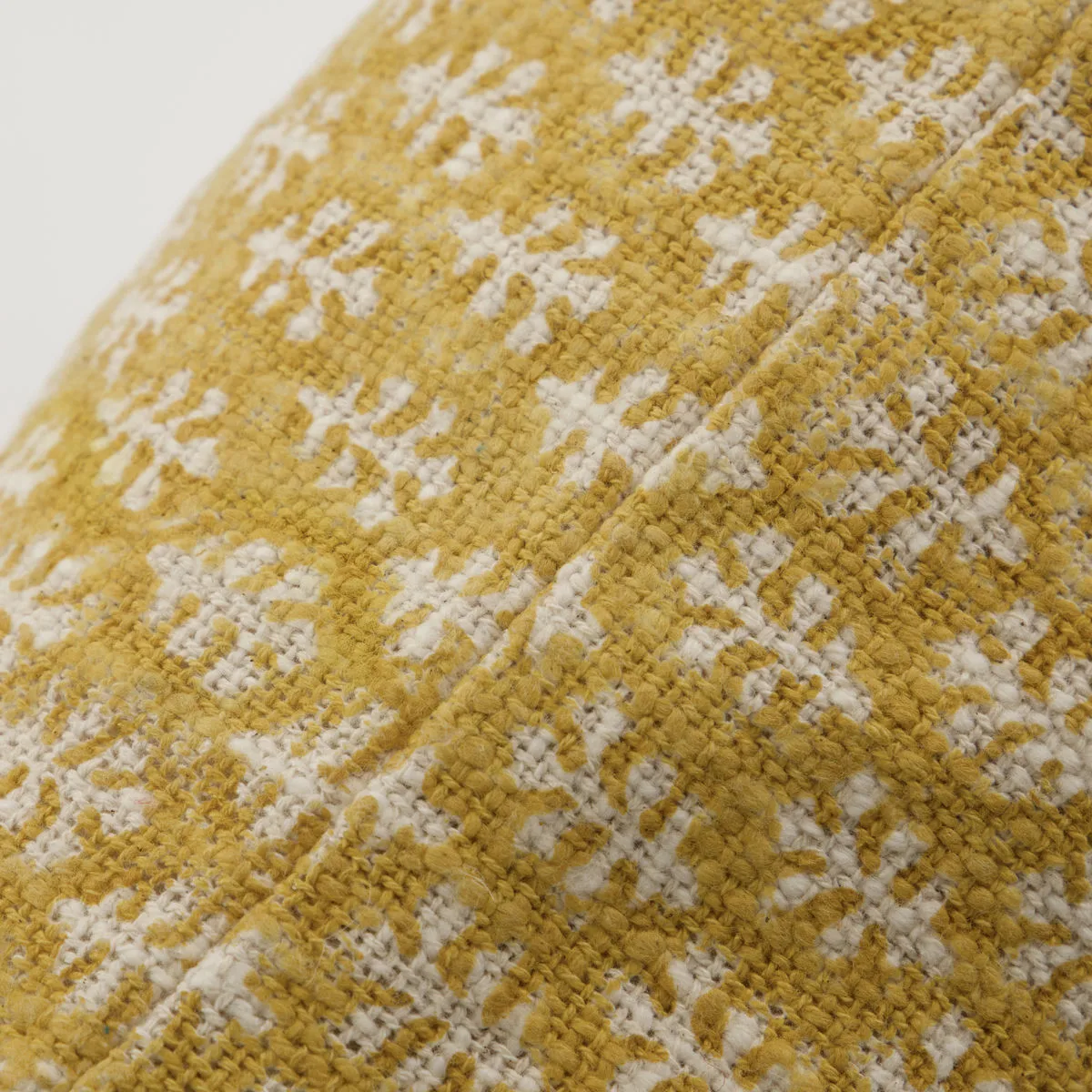 Funda de cojín Relief 50x50 cm, Amarillo House Doctor