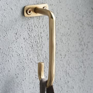 Gancho Welo 10 cm - Latón cepillado - House Doctor