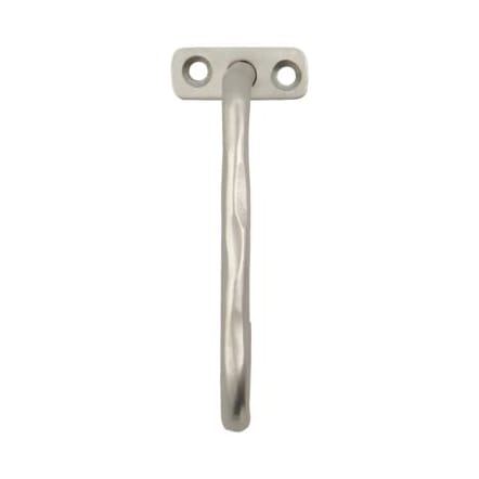 Gancho Welo 10 cm - Plata cepillada - House Doctor