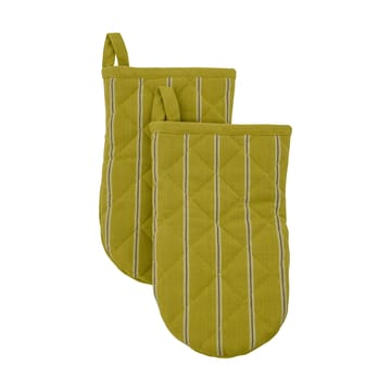 Guante de horno Chef 14x24 cm 2-pack - Mostaza  - House Doctor