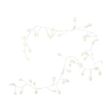 Guirnalda de luces Cher 250 cm - Blanco-plata - House Doctor