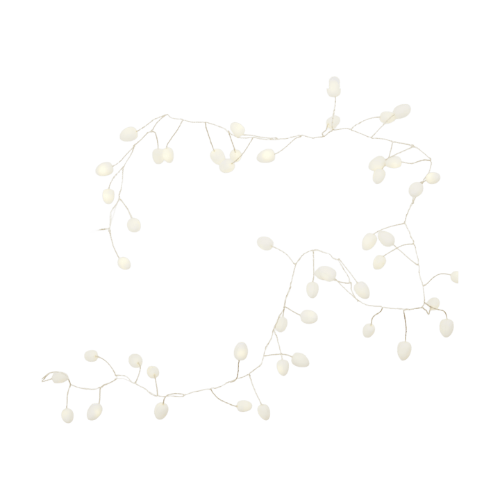 Guirnalda de luces Cher 250 cm - Blanco-plata - House Doctor