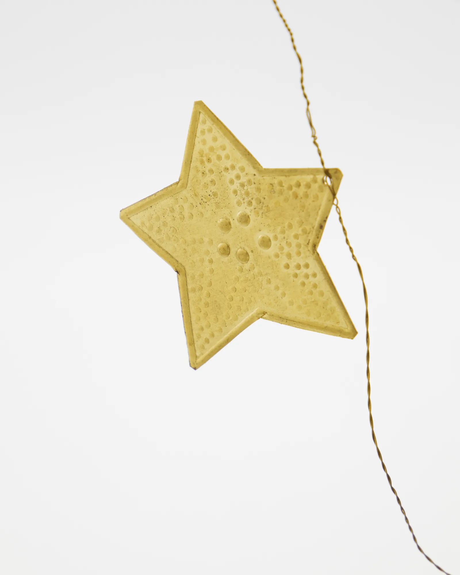 Guirnalda Stars, Latón antiguo, 200 cm House Doctor