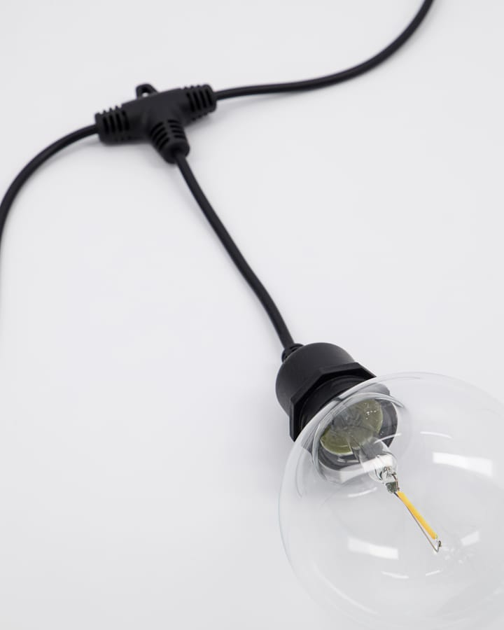Guirnlada de luces Filan 6,4 m, Negro House Doctor