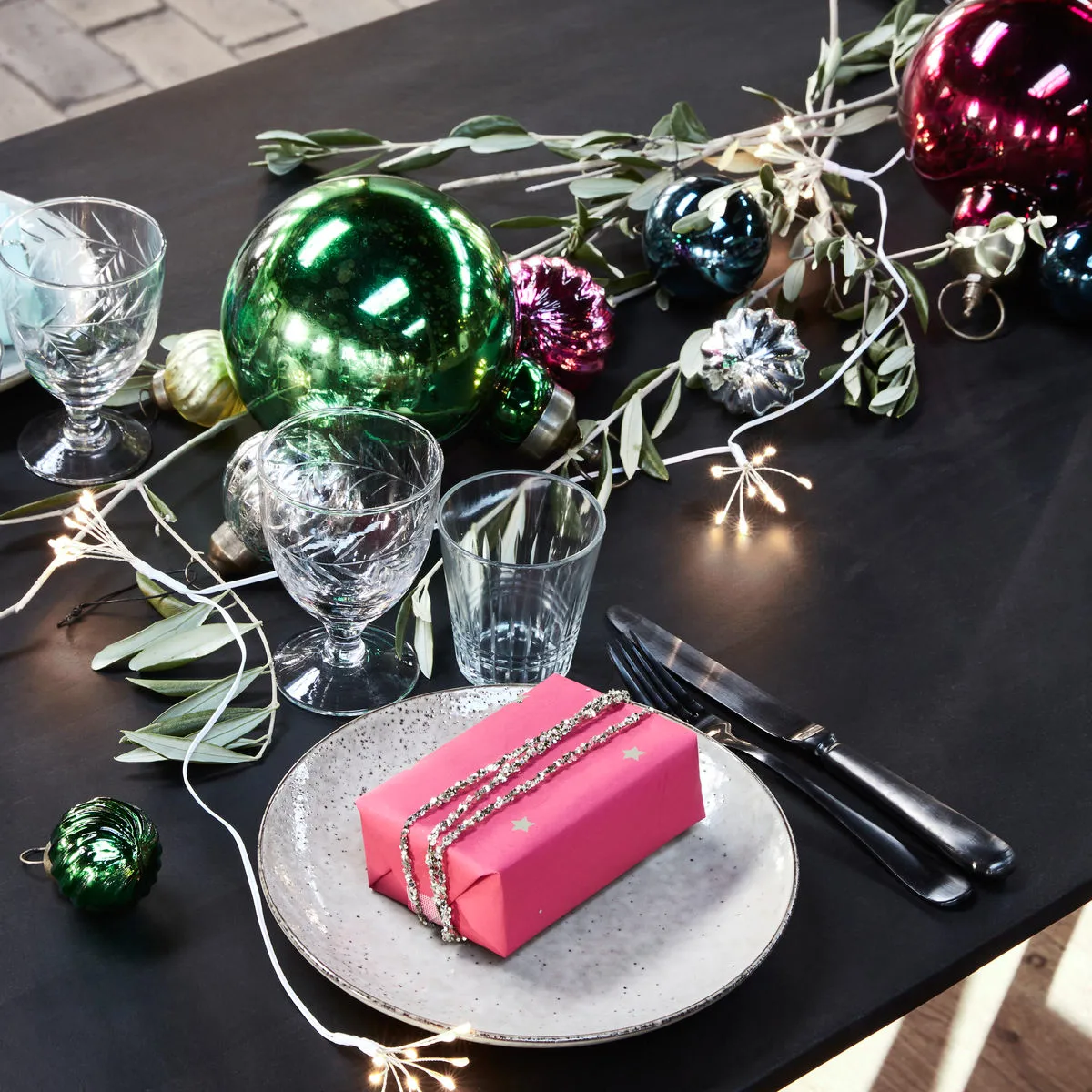 Guirnlada de luces Stars 2,7 m, blanco House Doctor