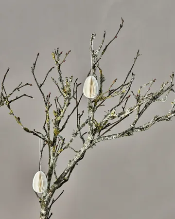 Huevos de Pascua Honeycomb, 6-pack - Off-white - House Doctor