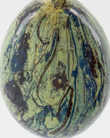 Huevos de Pascua Marble 6 piezas - Azul - House Doctor