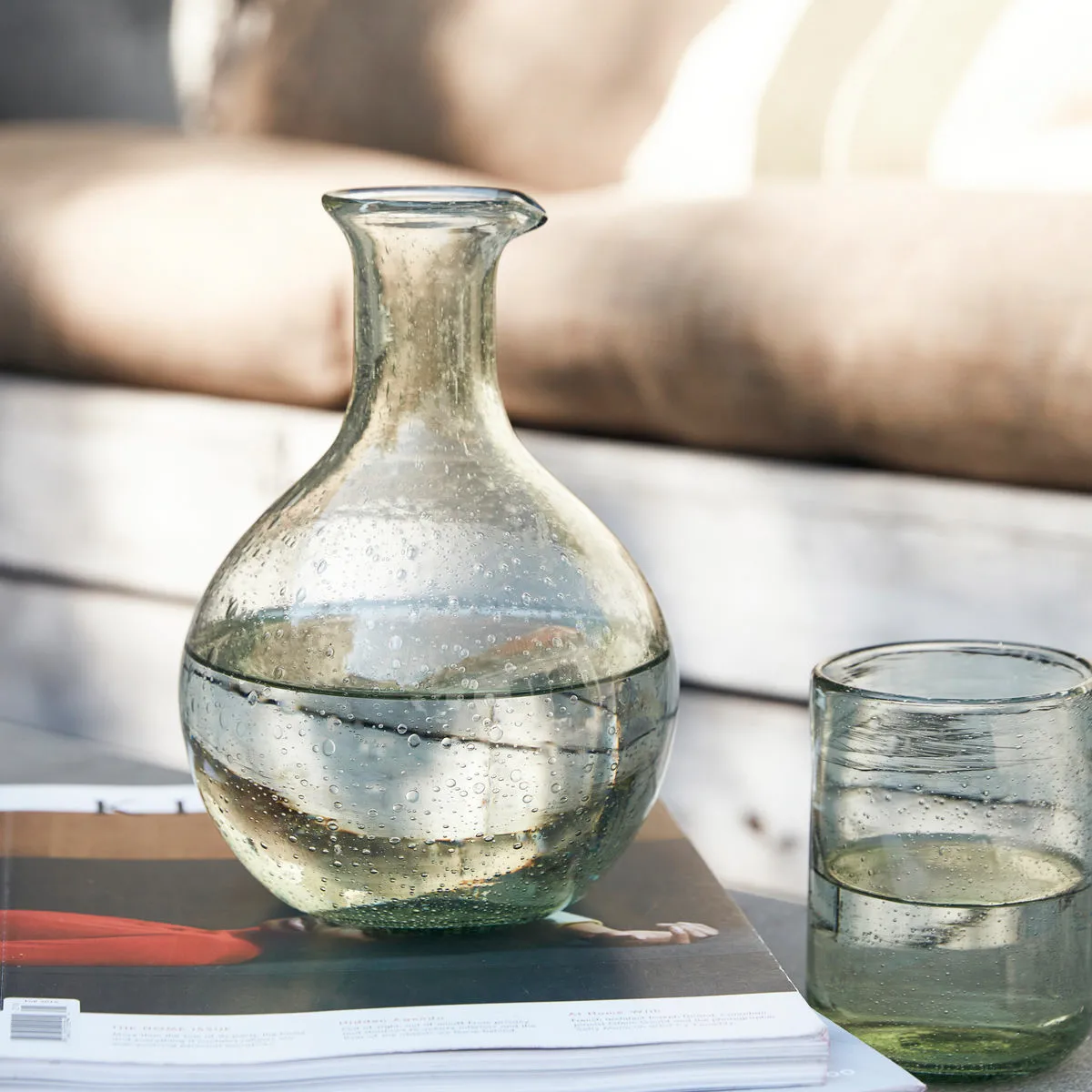 Jarra Rich 1,25 l, verde claro House Doctor