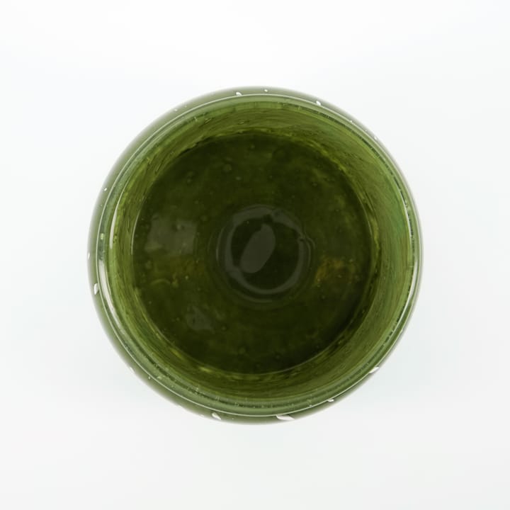 Jarrón Bole Ø17,5 cm, Verde oscuro House Doctor