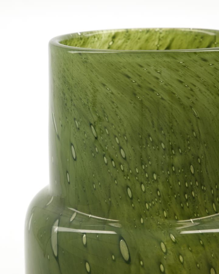 Jarrón Bole Ø17,5 cm, Verde oscuro House Doctor