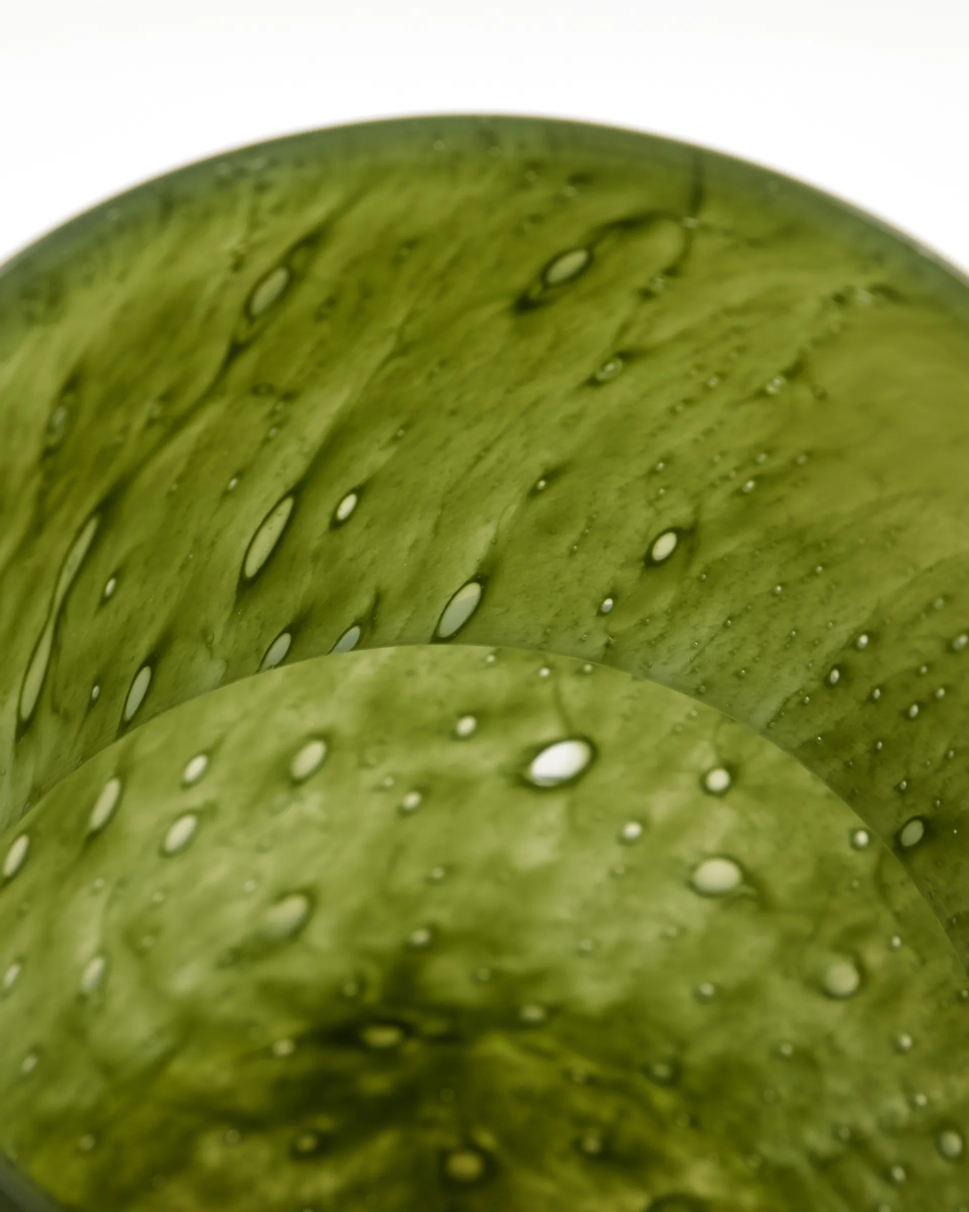 Jarrón Bole Ø17,5 cm, Verde oscuro House Doctor