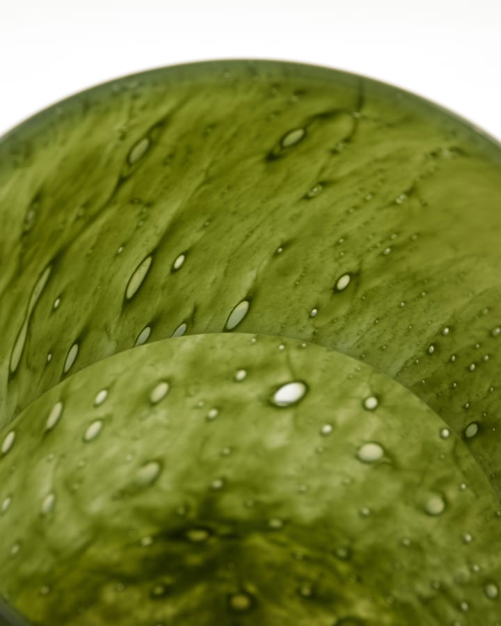 Jarrón Bole Ø17,5 cm, Verde oscuro House Doctor